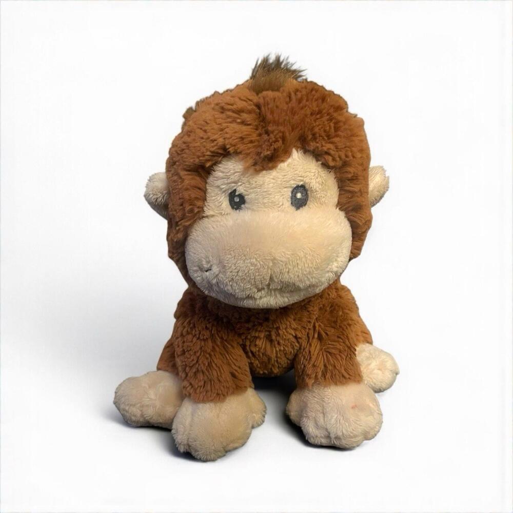 Russ Berrie Baby Plush Monkey Brown Chimp Naamah Stuffed Animal Toy #3